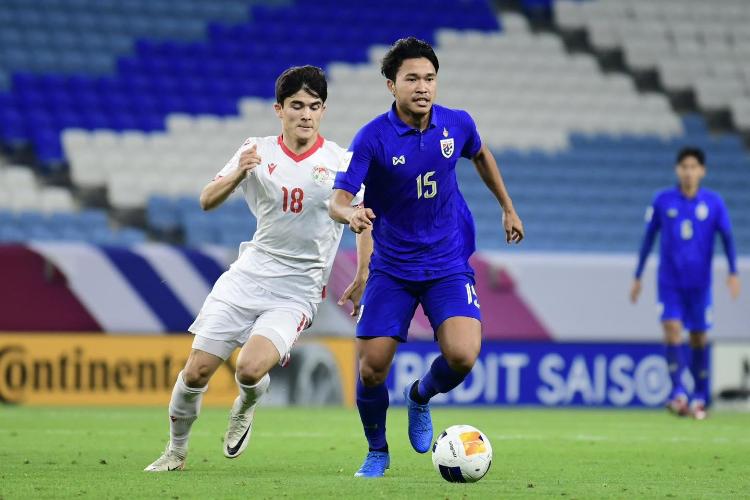 U23 Thái Lan vs U23 Tajikistan