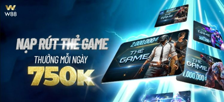 khuyến mãi nạp rút thẻ game